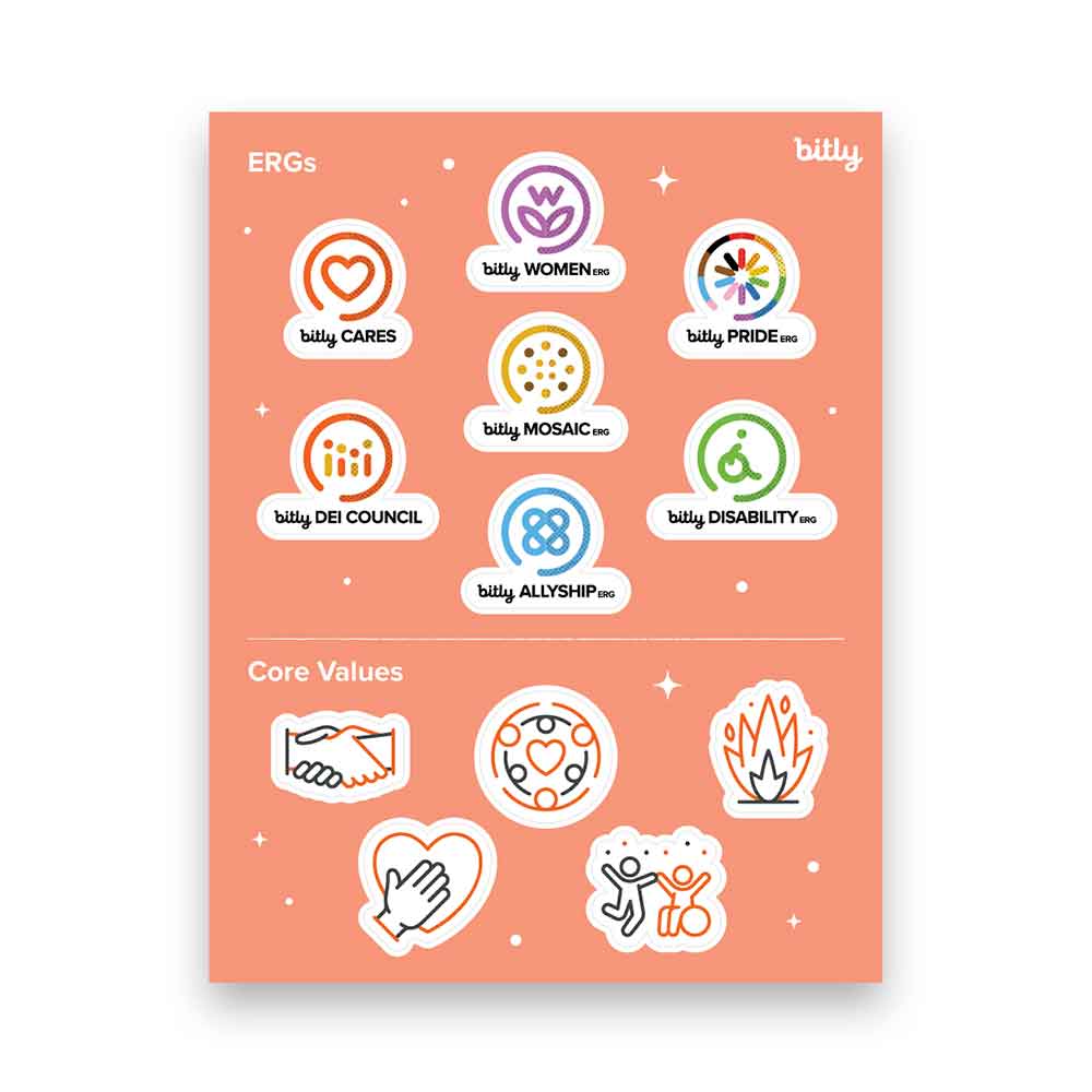 Bitly Stickers